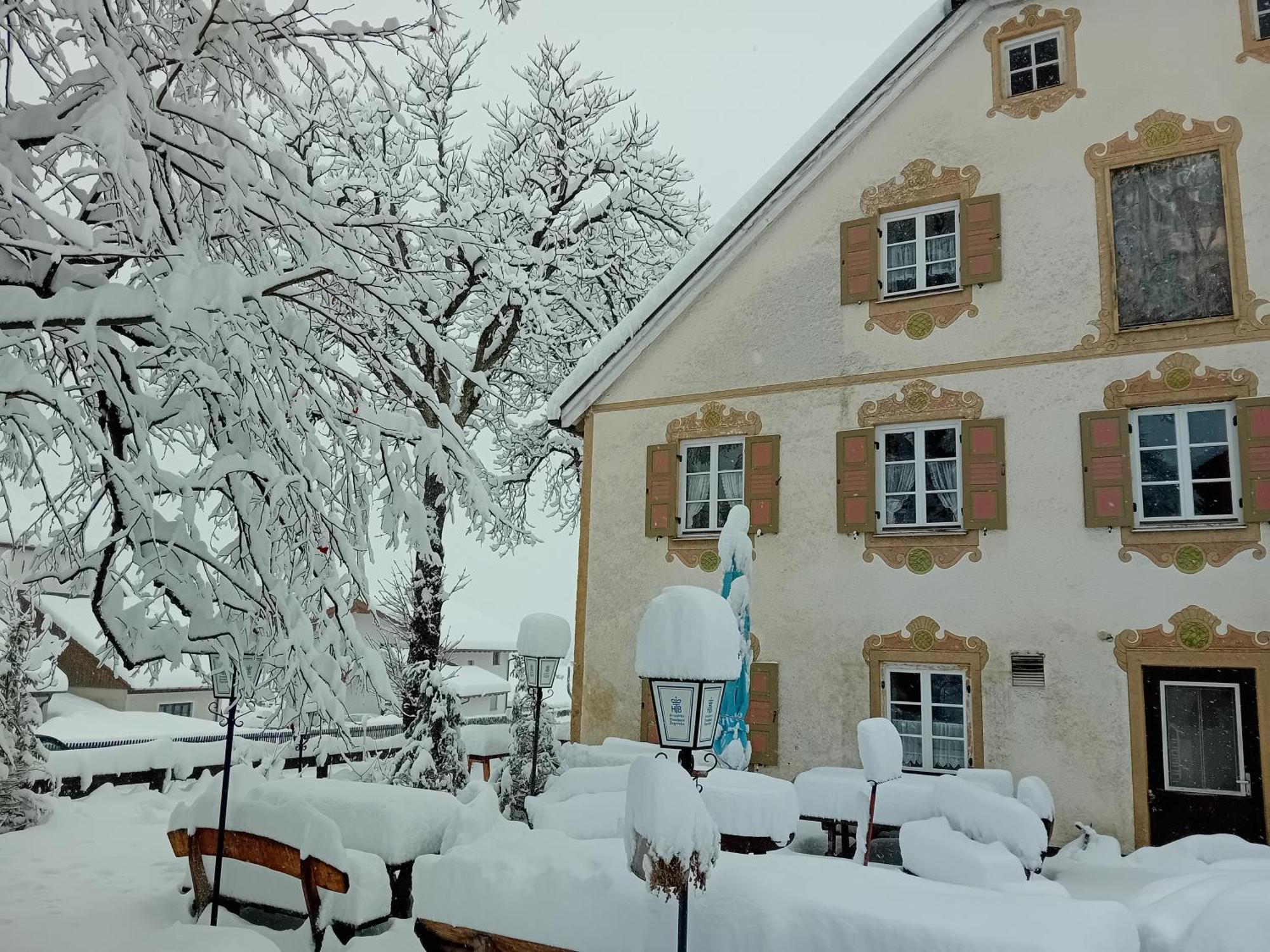 Gasthaus Zur Moosmuhle Hotell Huglfing Eksteriør bilde